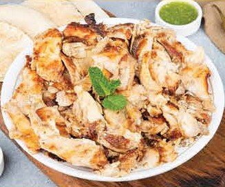 plate shawarma