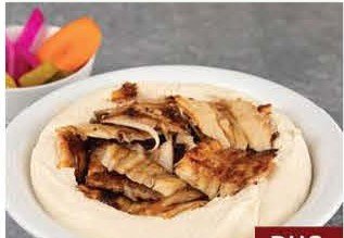 hummus w/shawarma