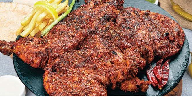 Peri Peri Chicken Charcoal